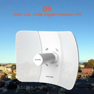 Tenda O9 25km 5GHz 11ac 23dBi Gigabit Outdoor CPE