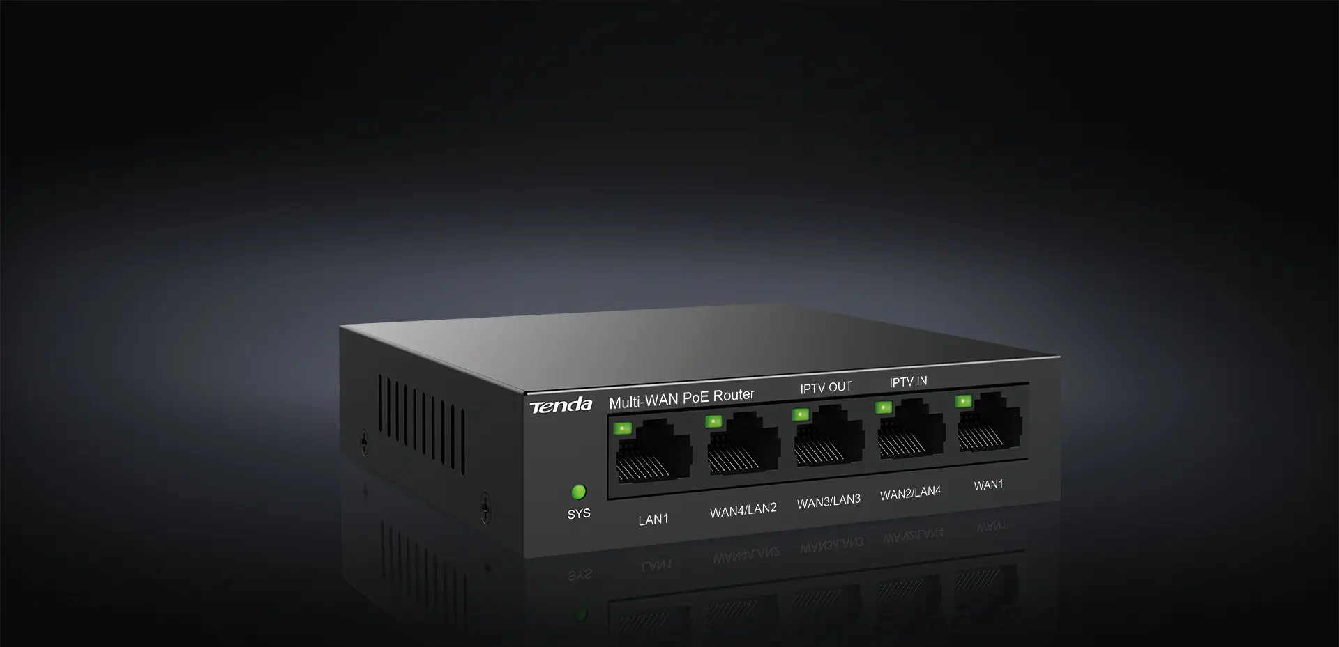 Tenda G0-5G-PoE 5-Ports Gigabit Ethernet PoE Router Tenda G0-5G-PoE 5-Ports Gigabit Ethernet PoE Router