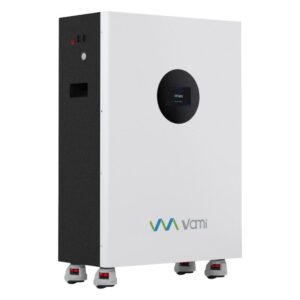 Product Specifications Specification Details Brand VAMI / VAMI-TEK Battery Type Lithium / LiFePO₄ Rated Energy 7.5kWh System Voltage 24V Nominal Voltage Typically 25.6V for 24V LiFePO₄ systems Application Solar energy storage & inverter backup BMS Integrated BMS Use Residential & light commercial Compatibility 24V hybrid/off-grid inverters VAMI confirms that its product range includes lithium batteries and energy-storage systems. Key Features 🔋 7.5kWh energy storage ⚡ 24V battery system 🔧 LiFePO₄ lithium technology 🛡️ Integrated Battery Management System ☀️ Designed for solar systems 🔄 Deep-cycle energy storage 🏠 Suitable for homes and offices 🔗 Suitable for compatible 24V hybrid inverters