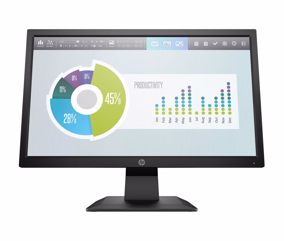 HP P204V MONITOR (5RD66AS)