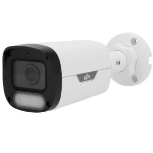 Uniview 4MP ColorHunter Fixed Bullet IP Network Metal Built-in Mic up to 30m IPC2314LE-ADF40KM-WL