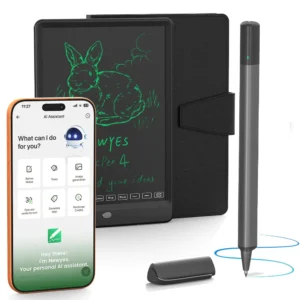 NEWYES SyncPen 4 AI Smart Pen with Digital Notebook Notepad LCD Writing Tablet AI Summarize Mindmap