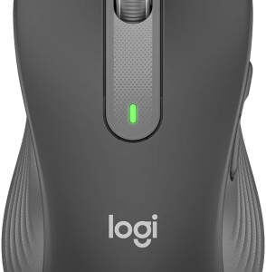 Logitech Signature M650 L Left Wireless Mouse – Graphite (910-006239) Large Left-Handed Wireless Optical Mouse Bluetooth Low Energy + 2.4GHz Logi Bolt Wireless 400–4000 DPI 5 Buttons SmartWheel Scrolling SilentTouch Technology Ergonomic Left-Handed Design Rubber Side Grips 10m Wireless Range 1 × AA Battery Up to 24 Months Battery Life Windows macOS Linux ChromeOS iPadOS & Android Compatible Graphite