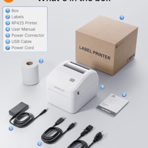 Rongta Bluetooth Shipping Label Printer RP415 - Fast