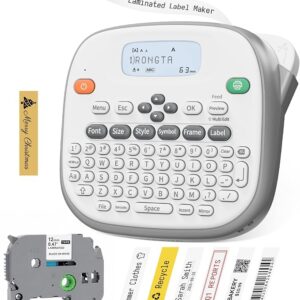 Rongta TD210 Handheld Label Maker Machine Laminated Labeler