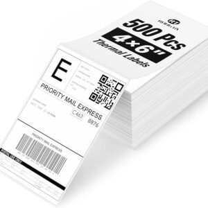 Rongta Fanfold 4x6 Direct Thermal Labels for Shipping