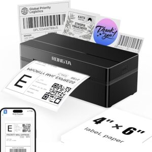 Rongta Bluetooth Shipping Label Printer: Versatile and Fast