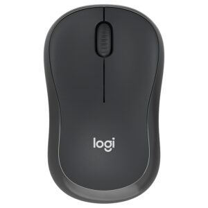 Logitech M240 Silent Bluetooth Mouse – Graphite (910-007119) Wireless Optical Mouse Bluetooth Low Energy 400–4000 DPI Adjustable Sensitivity 3 Buttons SilentTouch Technology Ambidextrous Design 10m Wireless Range 1 × AA Battery Included Up to 18 Months Battery Life Windows macOS ChromeOS Linux Android & iPadOS Compatible Graphite