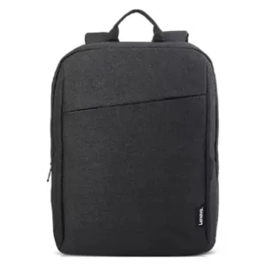 Lenovo 15.6" Laptop Casual Backpack B210 (GX40Q17225) Padded Laptop Compartment Water-Repellent Polyester Fabric Front Zip Pocket Multiple Storage Compartments Adjustable Shoulder Straps Lightweight 453g Black