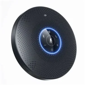 EMEET OfficeCore M2 Max 4‑Mic 360° Pickup 5 W Speaker USB‑C Bluetooth AUX Plug‑and‑Play AI Noise‑Cancellation Meetings up to 15 People E1006111