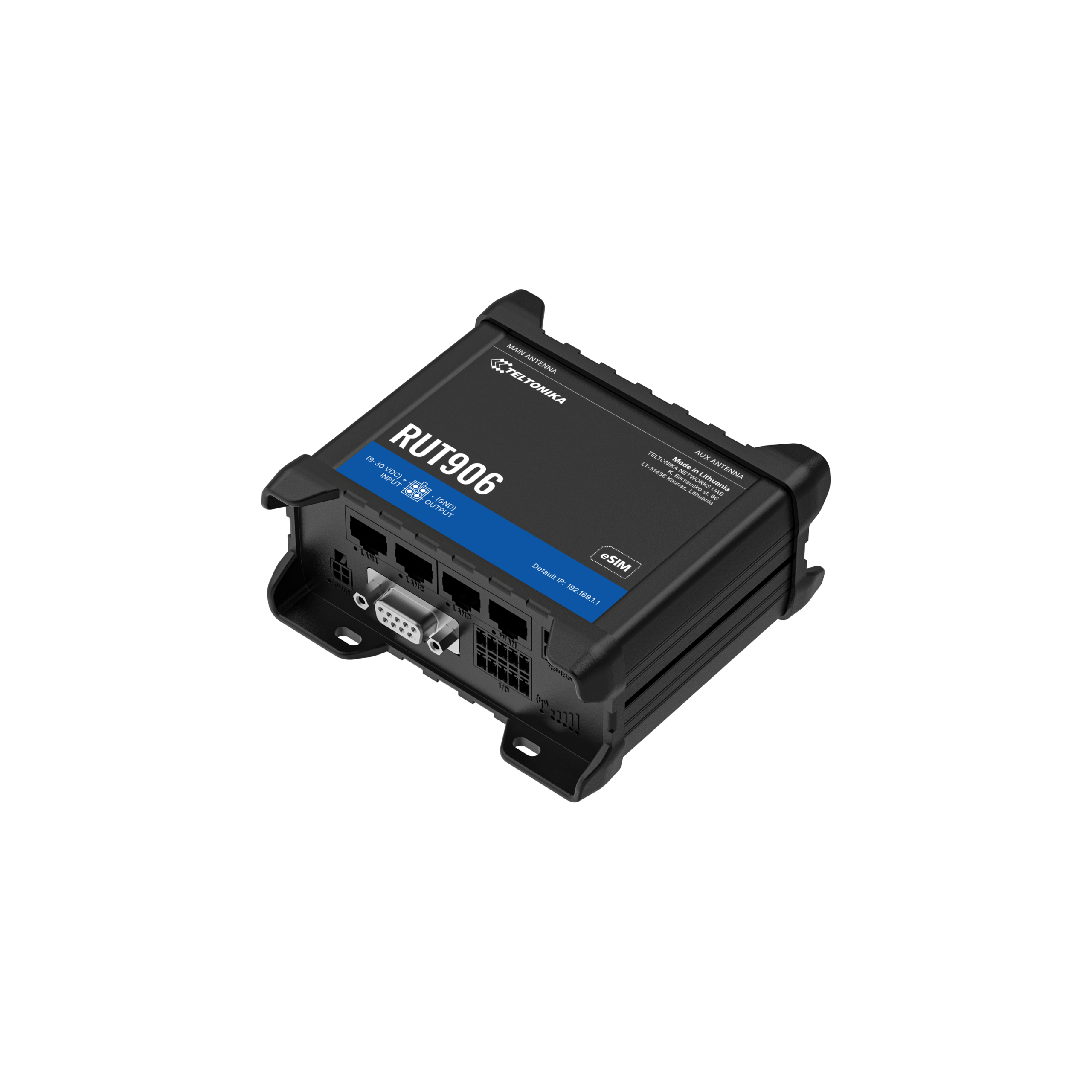 Teltonika RUT906 4G LTE RS232/RS485 Router Teltonika RUT906 4G LTE RS232/RS485 Router