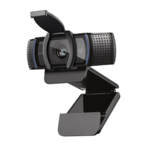 Logitech C920s Pro HD Webcam (960-001252) Full HD Webcam 1920 × 1080 Resolution 30fps 3MP Camera Autofocus Full HD Glass Lens 78° Field of View RightLight 2 Automatic Light Correction Dual Stereo Microphones Built-in Privacy Shutter USB-A Connectivity 1.5m Cable Tripod-Ready Mount Windows macOS and ChromeOS Compatible Black