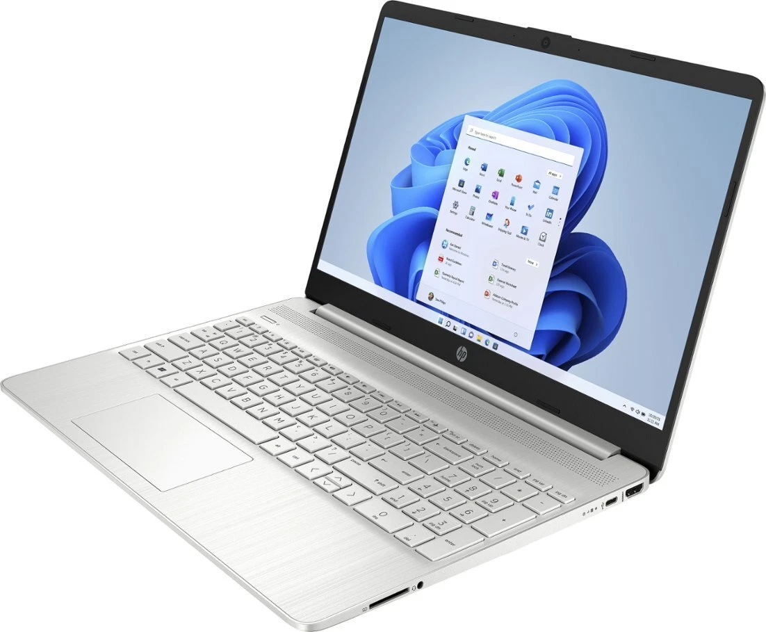 HP 15-FD0180NIA INTEL CORE  i3-1315U up to 4.5GHz, 512GB NVME SSD 8GB DDR4 UPGRADABLE RAM 15.6